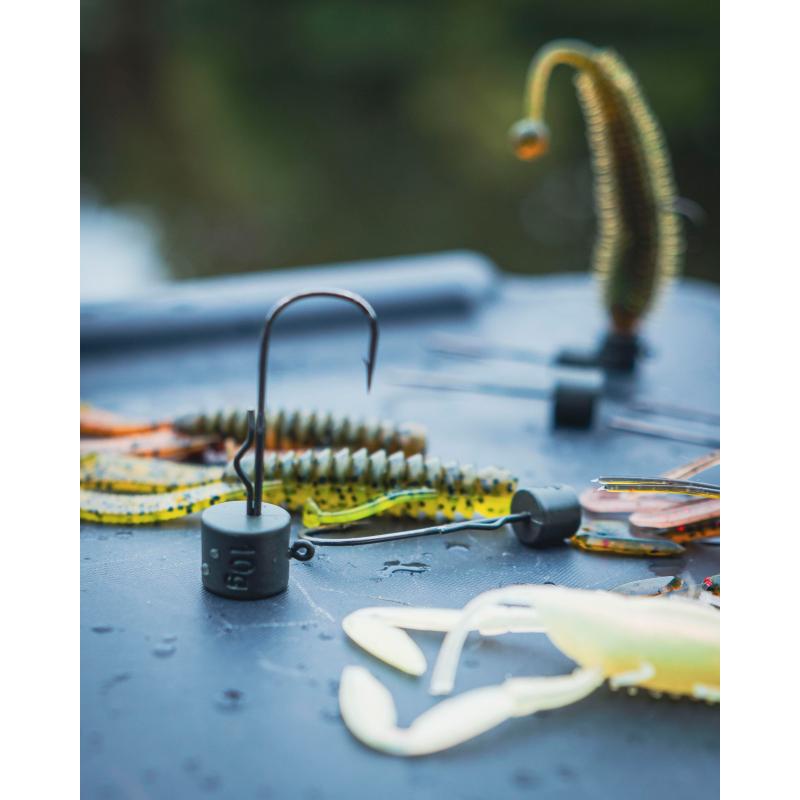 Fox Rage Micro Ned Heads Camo 3g size 1 5pcs