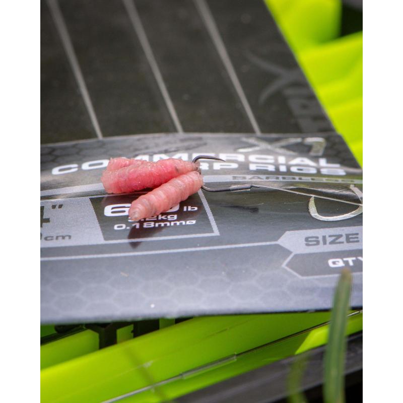 Matrix X1 Commercial Carp 10cm Rigs Size 14