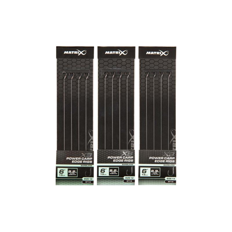 Matrix X3 Power Carp Edge 15cm Rigs