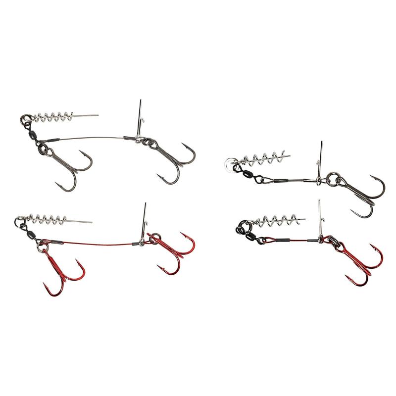 Savage Gear Carbon49 Corkscrew Stinger 2x#2/0 31kg