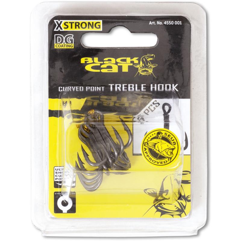 Black Cat #4/0 Curved Point Drilling DG coating 5Stk.