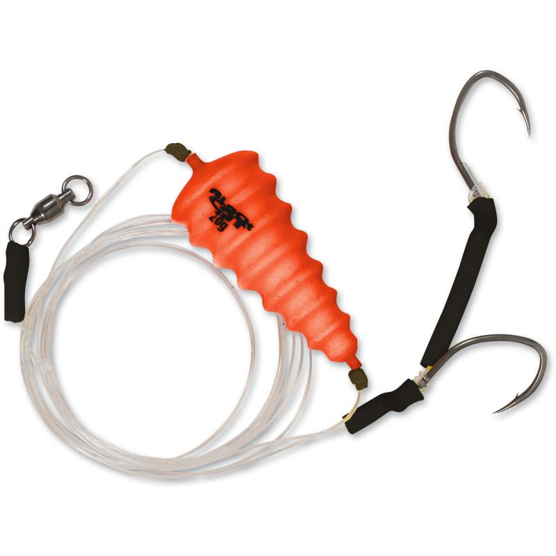 Black Cat #6/0 Baitfish Tree Rig L: 2,00m Haken: 2 Hauptschnur &Oslash;: 1,20mm