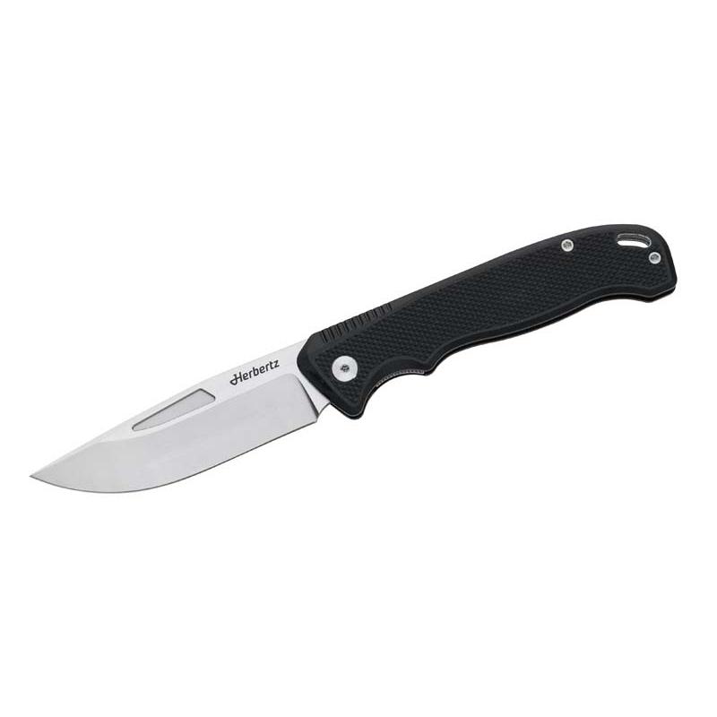 Herbertz Taschenmesser Performance Liner Lock D2, Schwarz G10