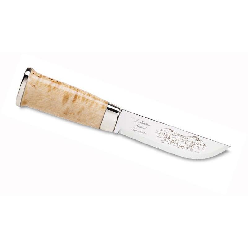 Produktbild Marttiini Lapp Knife 240 G&uuml;rtelmesser, Edelstahl, Rostfrei, Braune Lederscheide