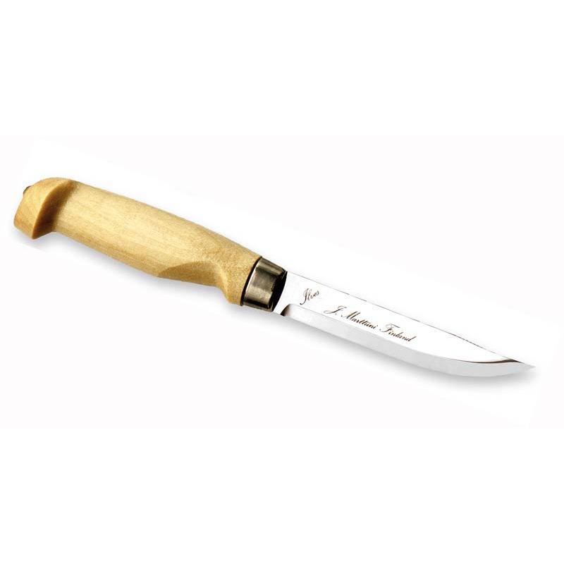 Marttiini Lynx 129 G&uuml;rtelmesser, Edelstahl, Rostfrei, Braune Lederscheide