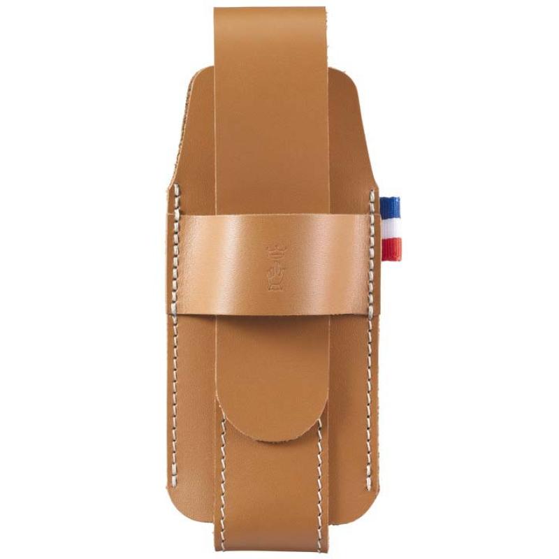Opinel Leather Sheath Etui, Braunes Leder