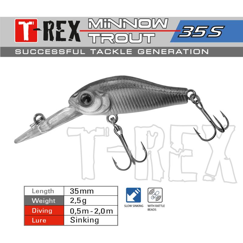 Wobbler T-Rex Trout 35 S Col.2