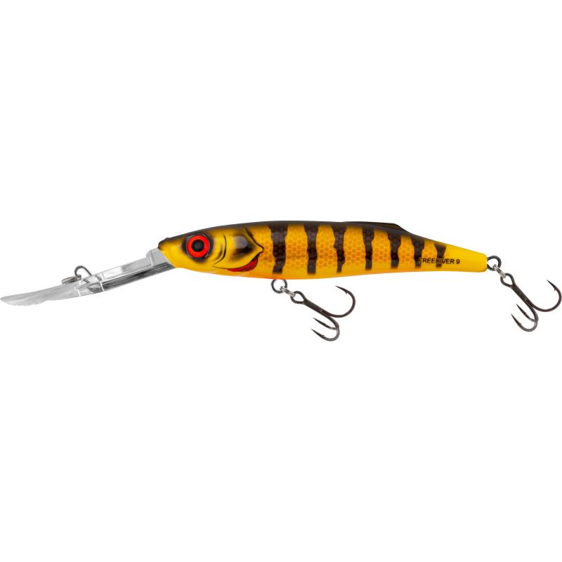 Salmo Freediver Super Deep Runner Floating 9cm Natural Perch