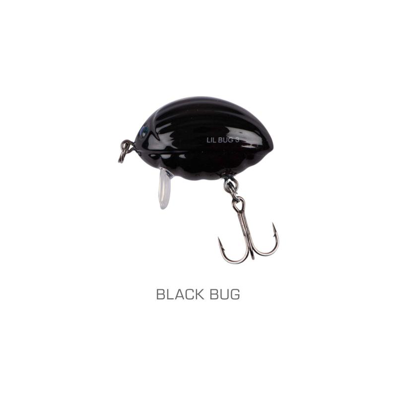 Salmo Lil Bug 2cm Black Bug
