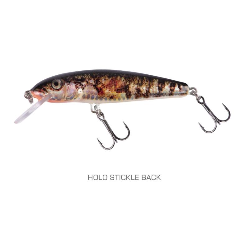 Salmo Minnow 7cm Floating Holo Stickle Back