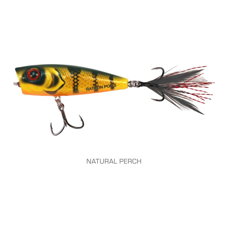 Salmo Rattlin Pop 5cm Natural Perch