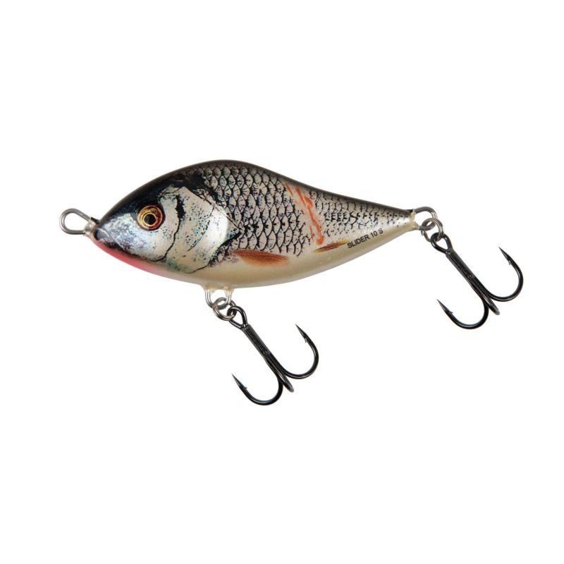Produktbild Salmo Slider 10cm Floating Wounded Real Grey Shiner