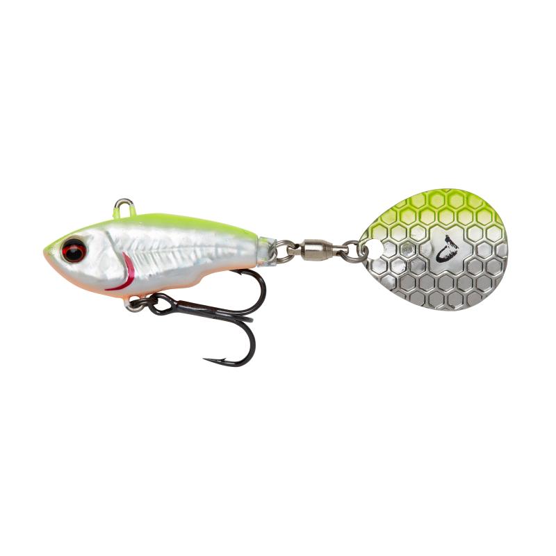 Savage Gear Fat Tail Spin 6.5cm 16G Sinking Lemon Back Flash