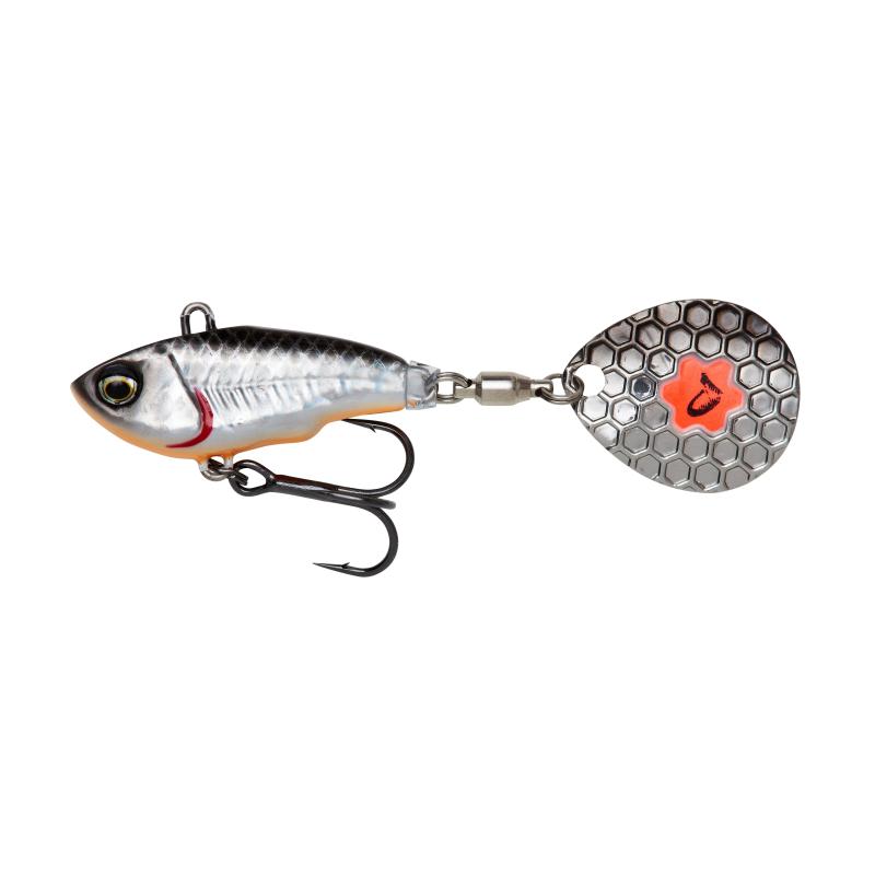 Savage Gear Fat Tail Spin Nl 5.5cm 6.5g S Dirty Silver