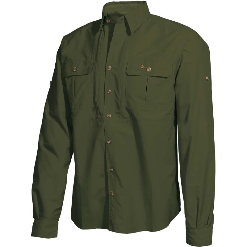 Viavesto Herrenhemd Sr. Eanes: Khaki, Gr. 54