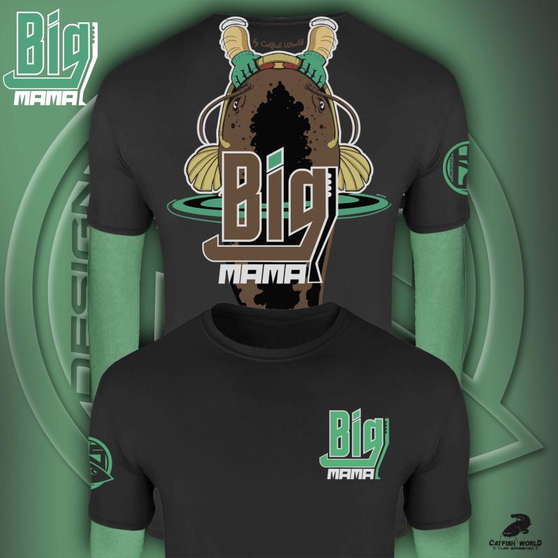 Hotspot Design Long sleeves t-shirt BIG MAMA size L
