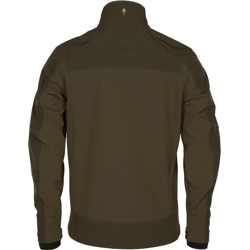 Pinewood Sm&aring;land Stretch Shell Jacket D.Olive/Suede Brown 3XL