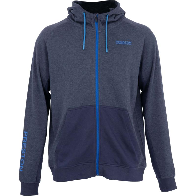 Preston Navy Tide Zip Hoodie - L