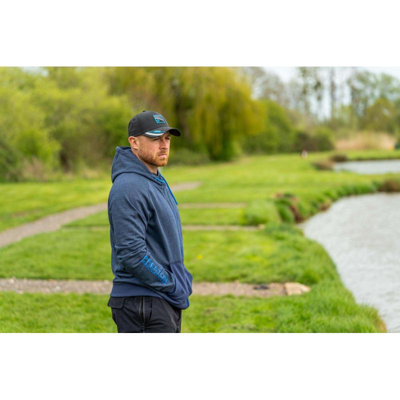 Preston Navy Tide Zip Hoodie - 4XL