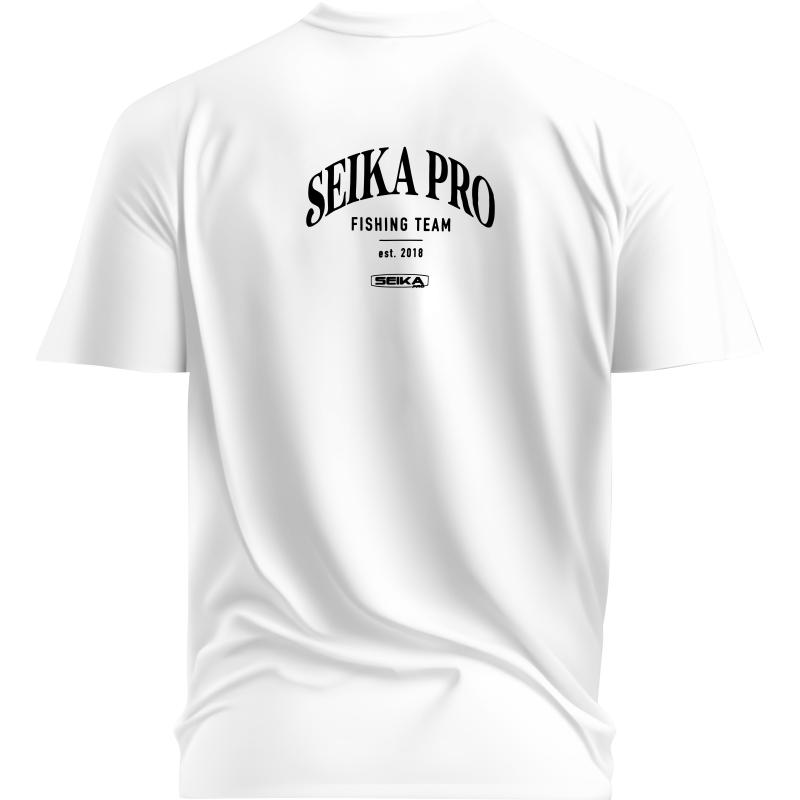 Fishing Tackle Max Seika Pro T-Shirt wei&szlig; Gr. M