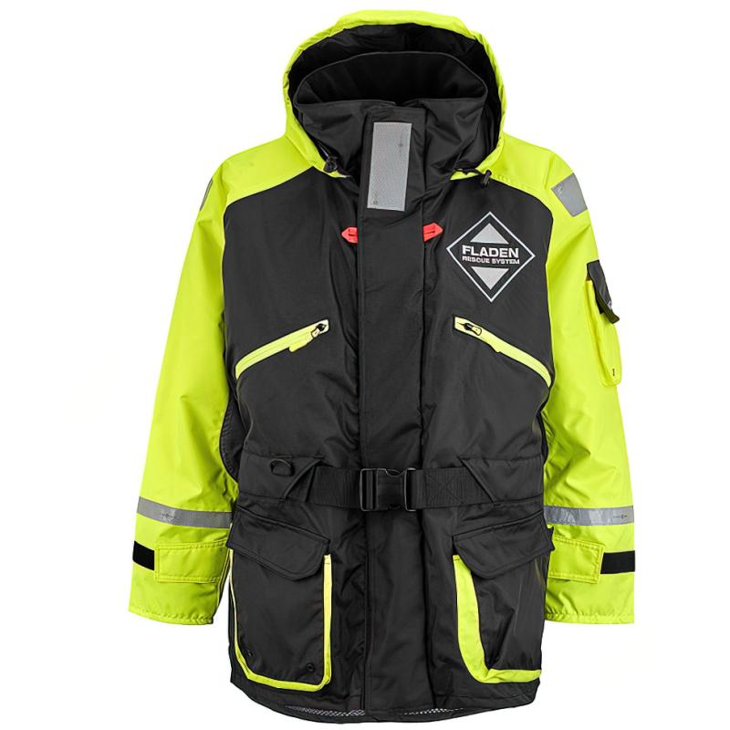 Produktbild FLADEN Floatation Jacke 846XY black/yellow S