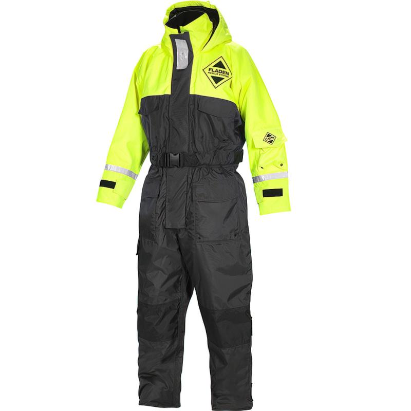 FLADEN Floatation-Overall 845 Gelb/Schwarz Gr. XXL