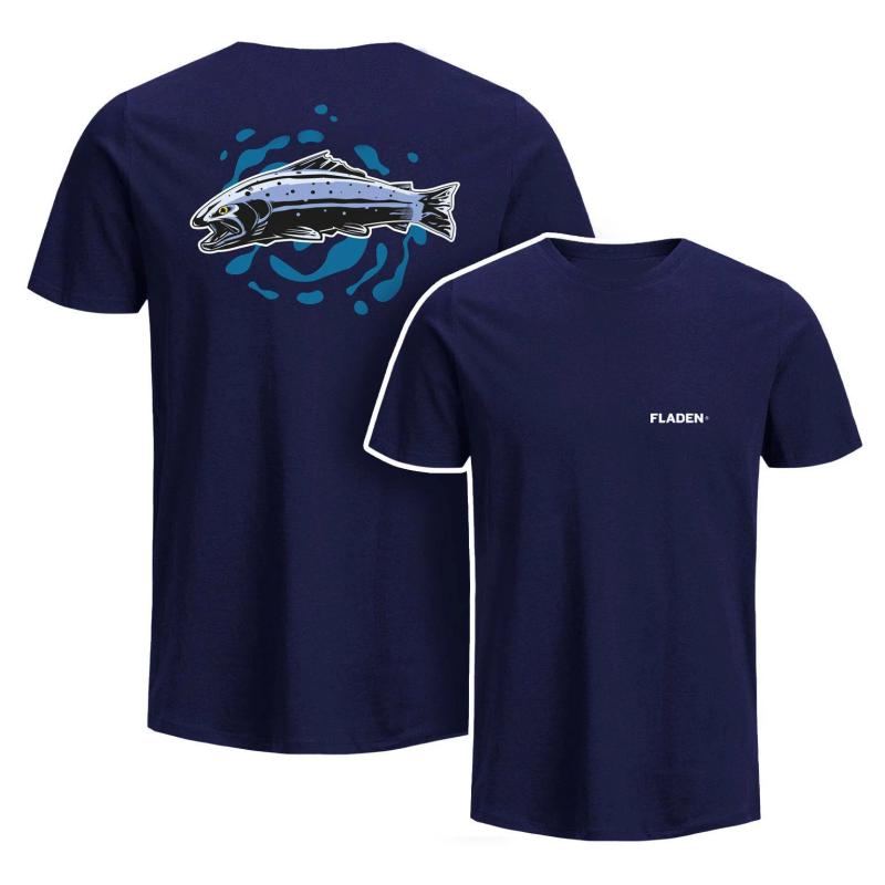 Produktbild Fladen T-shirt Frisky Salmon blue XL