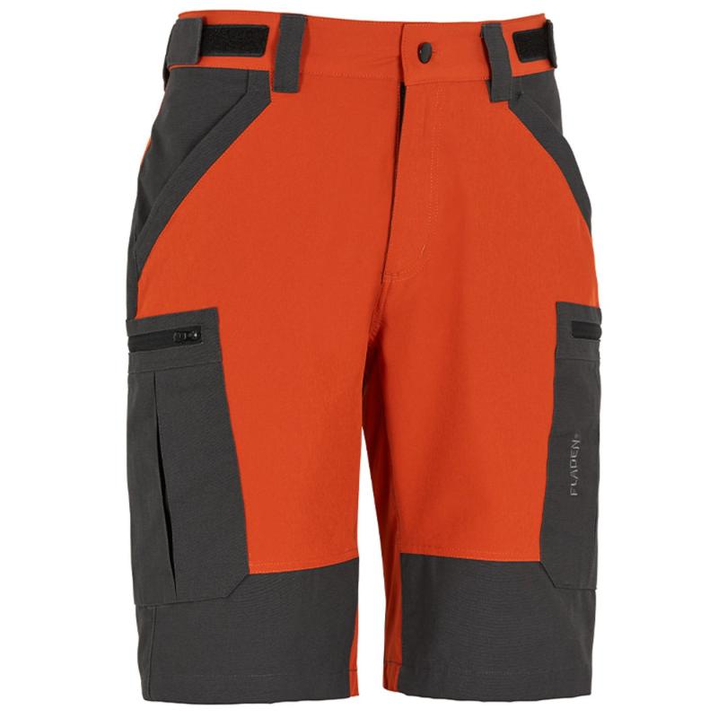 Produktbild Fladen Trousers Authentic Short 3.0 rust/black XL 4-way stretch