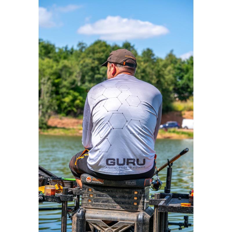 Guru Guru Hexagon Sun Core Shirt UPF 50+ S