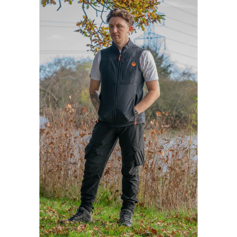 Guru Guru Fleece Gilet Black L