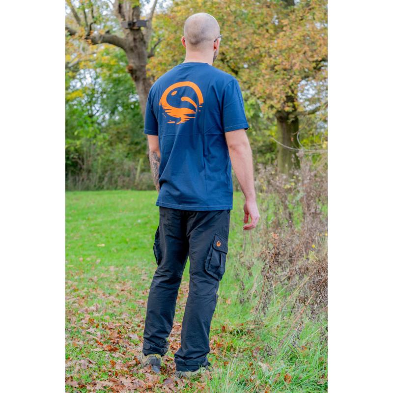 Guru Sunset Tee Navy XL