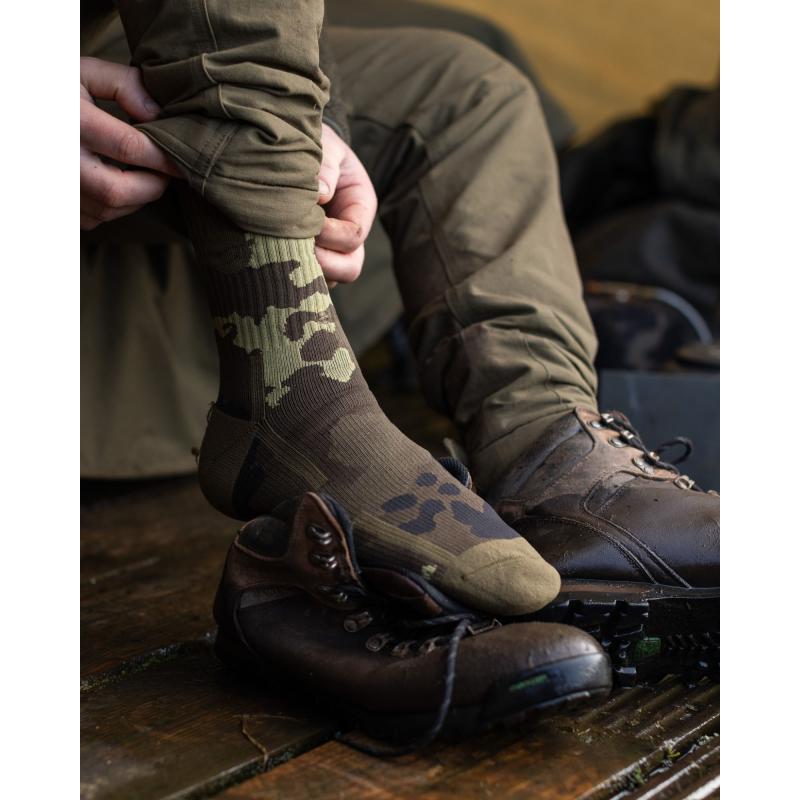 Korda Kore Camouflage Waterproof Socks (UK 7-9) / (EU 41/43)