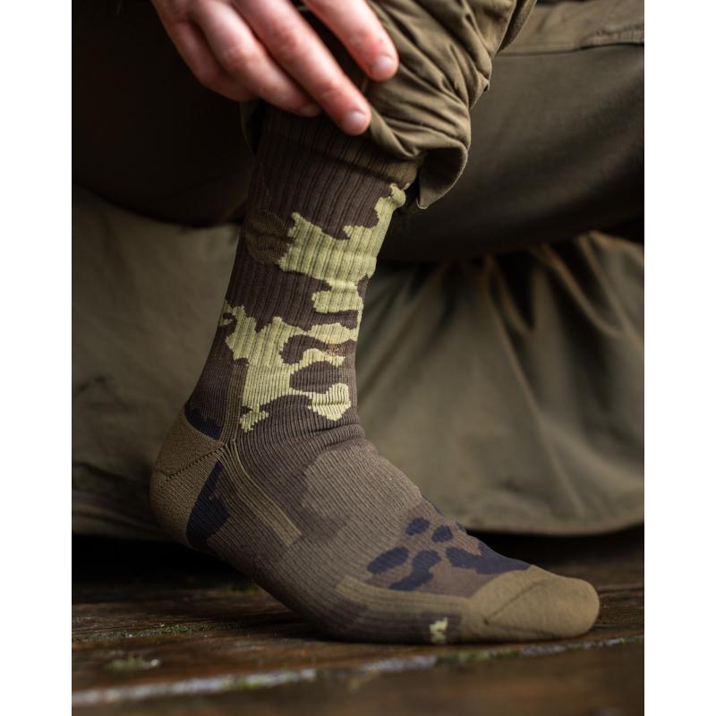 Korda Kore Camouflage Waterproof Socks (UK 7-9) / (EU 41/43)