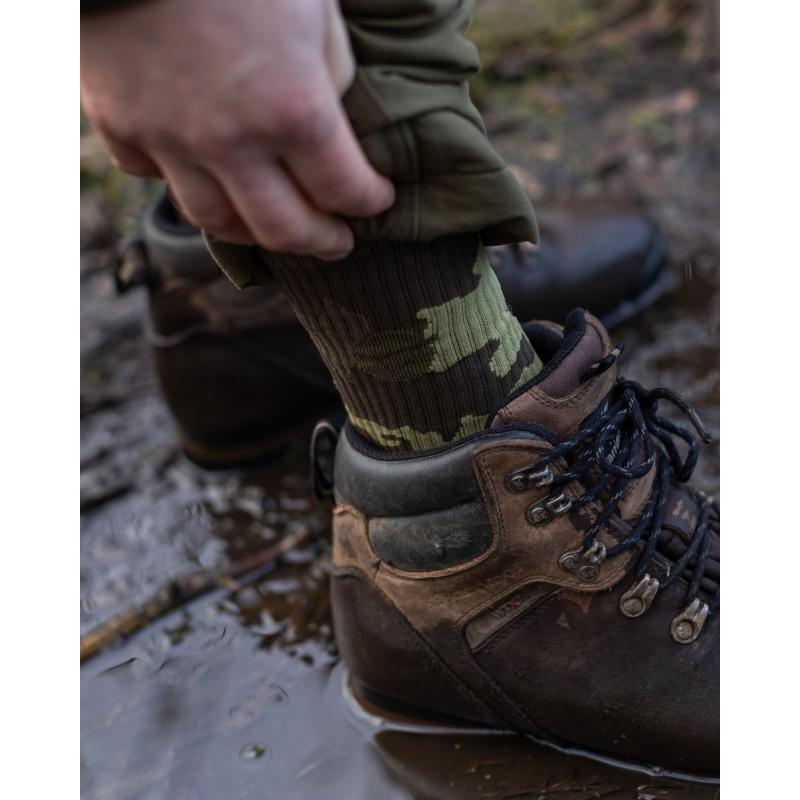 Korda Kore Camouflage Waterproof Socks (UK 10-12) / (EU 44/46)