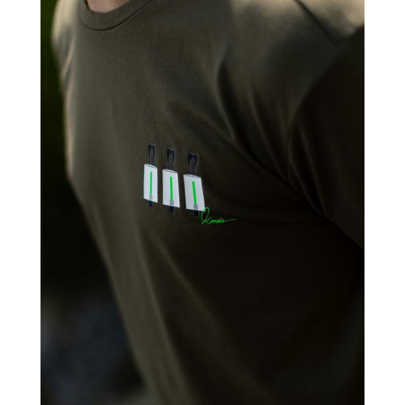 Korda BOBBIN TEE BLACK XL