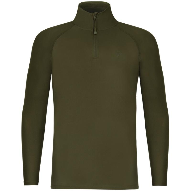 Korda Kool UPF Zip Jersey Dark Olive XXXL
