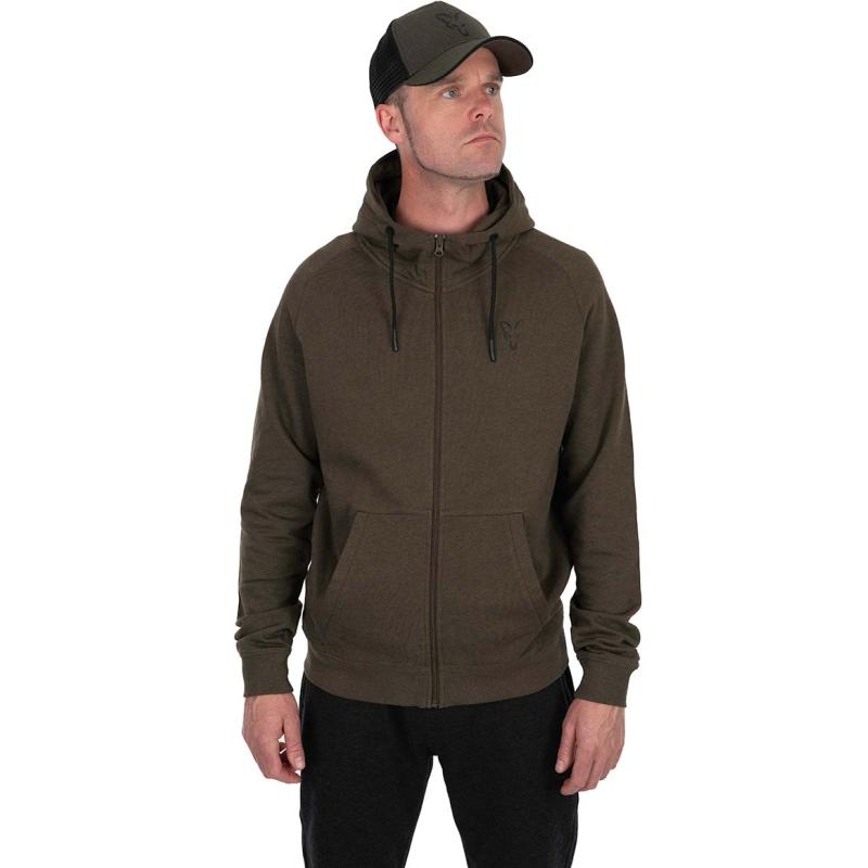 Fox Collection LW Hoody - Green / Black - 2XL