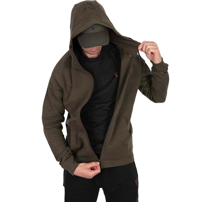 Fox Collection LW Hoody - Green / Black - 3XL