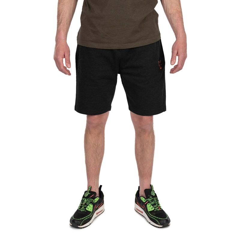 Fox Collection LW Jogger short - Black / Orange - S