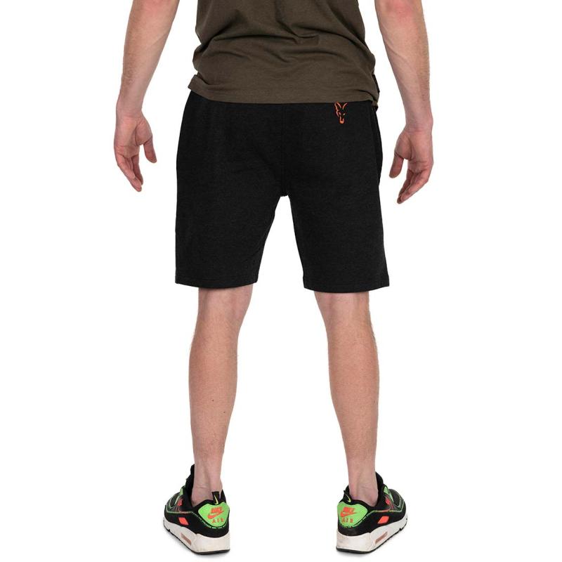 Fox Collection LW Jogger short - Black / Orange - S