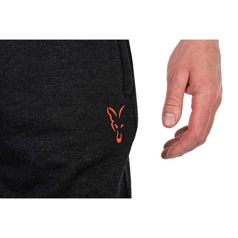 Fox Collection LW Jogger short - Black / Orange - S