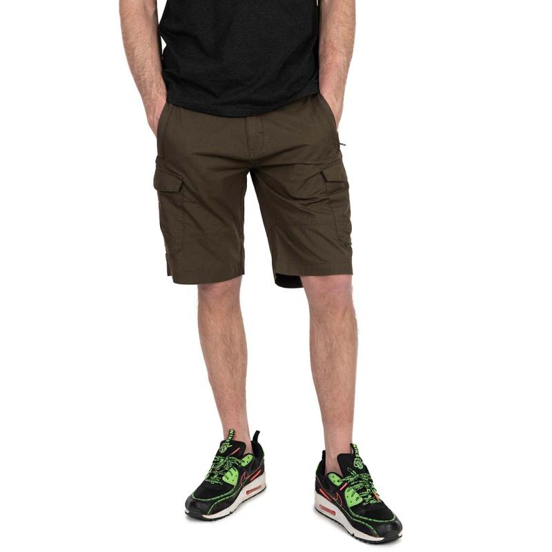 Fox Collection LW Cargo shorts - Green / Black - S