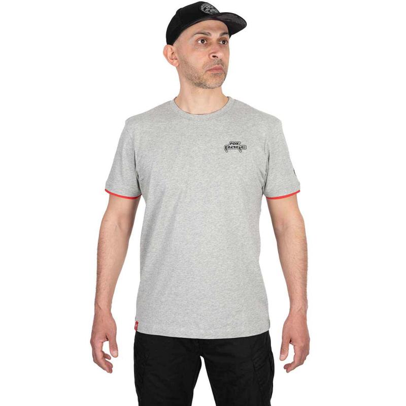 Fox Rage Voyager Tee Light Grey MEDIUM