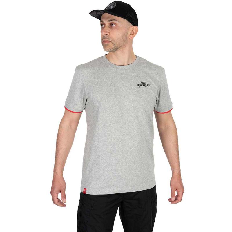 Produktbild Fox Rage Voyager Tee Light Grey XXL