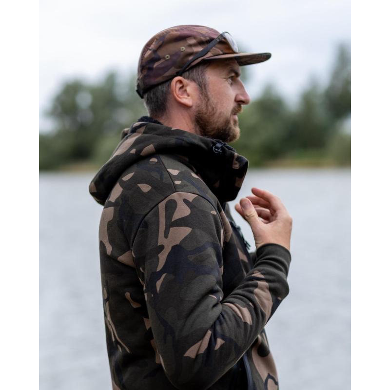 Fox Camo Full Zip Prem Sherpa 310 Hoodie M