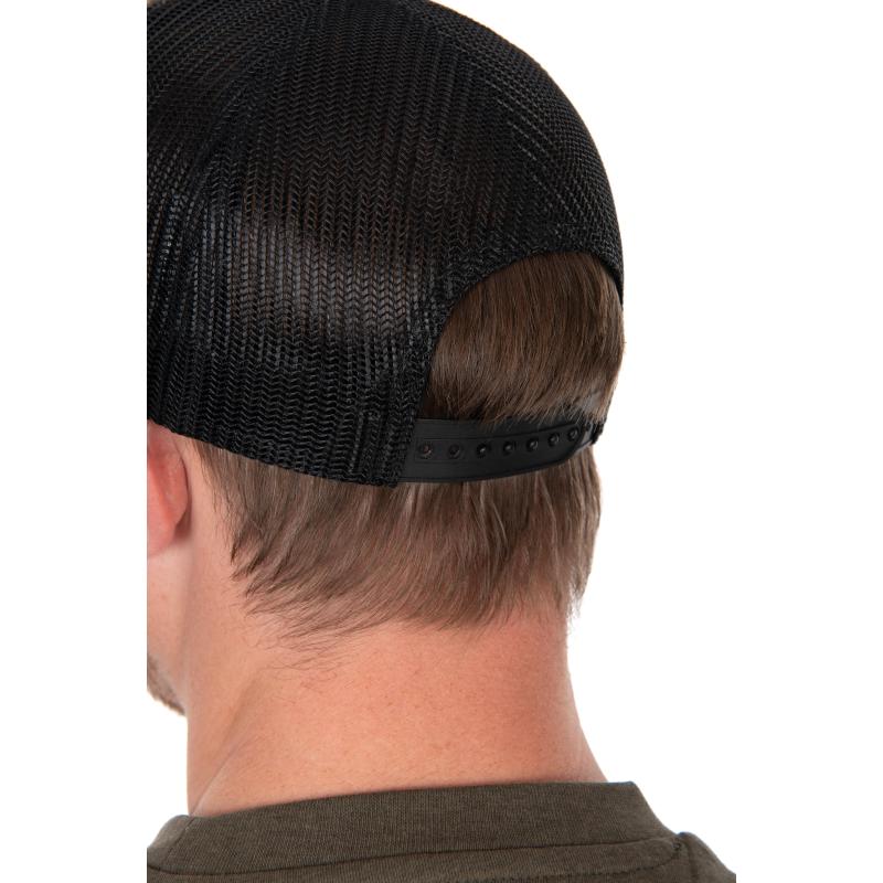 Fox Black Camo Trucker