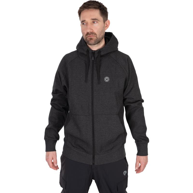 Produktbild Matrix Charcoal Marl Zip Hoody XL