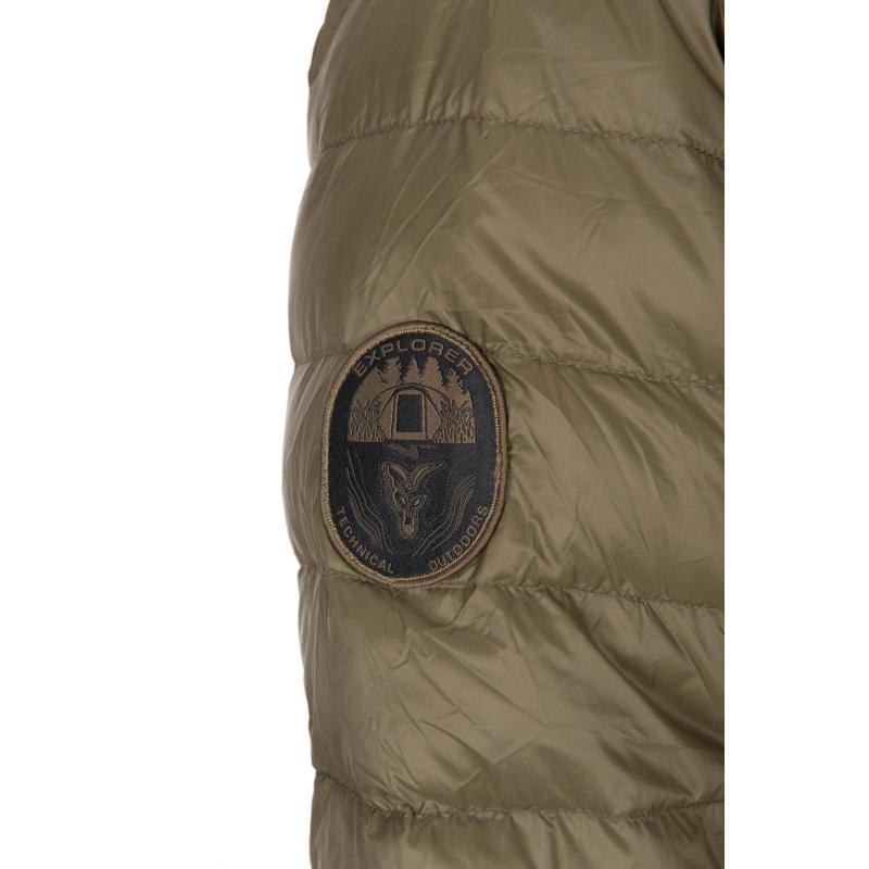Fox Explorer Downfill Packaway Khaki Jacket L