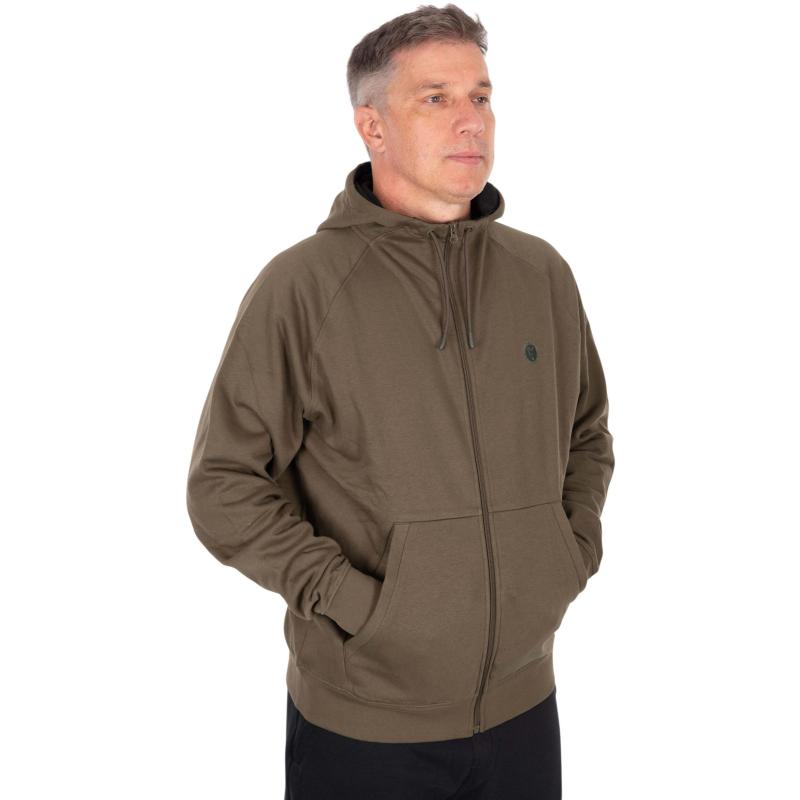 FOX Collection Zipped Hoody - Green - S