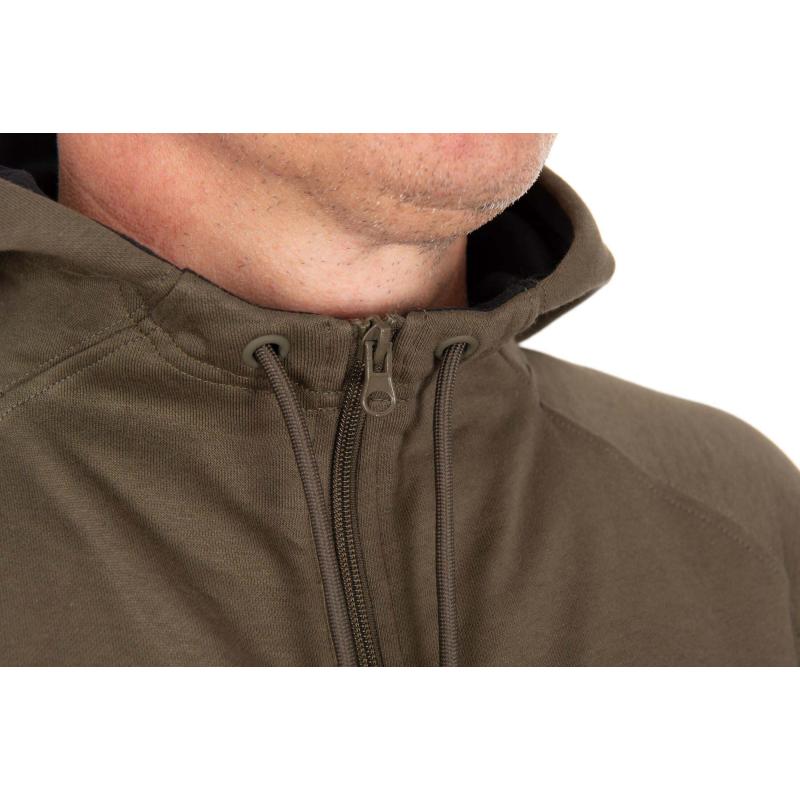 FOX Collection Zipped Hoody - Green - L